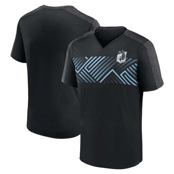 NEW MLS Minnesota United FC Men's Short Sleeve V-Neck Warm Up Jersey - 2XL - Picture 1 of 7